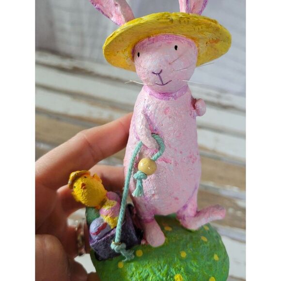Midwest Cannon falls Easter bunny rabbit chick spring decor shabby chic David Wa - Picture 9 of 9